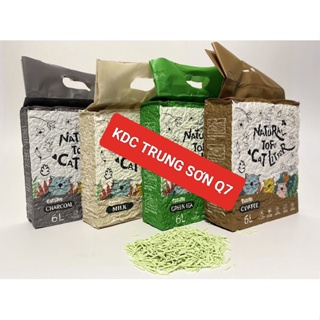 Cát đậu nành cho mèo Tofu Cat Litter Catsme 6L