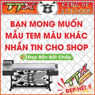 Tem Lửa Sirius Full Đen Xám Trắng Đẹp Tinh Tế - Sirius Lửa Mẫu Mới (s065-00)