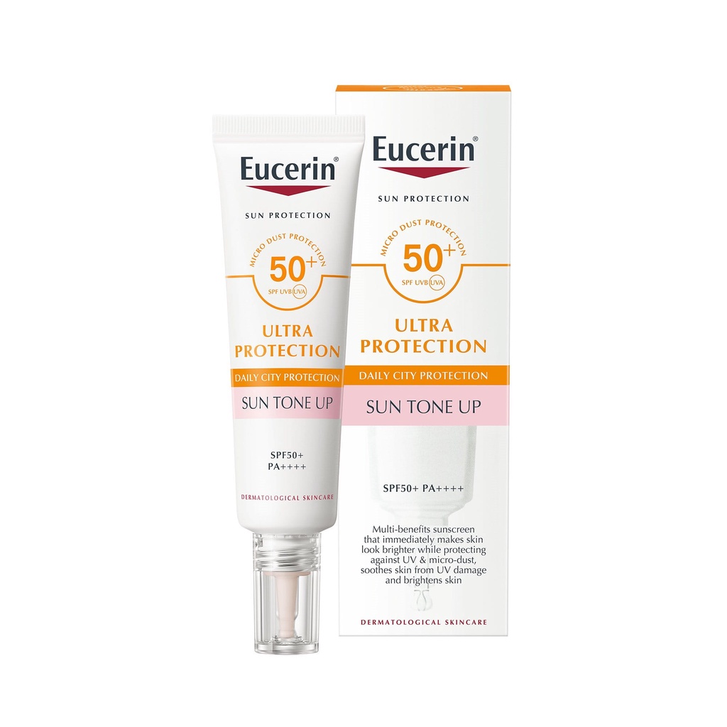 Tinh chất chống nắng nâng tone dưỡng sáng da tức thì Eucerin Sun Tone Up 30ml