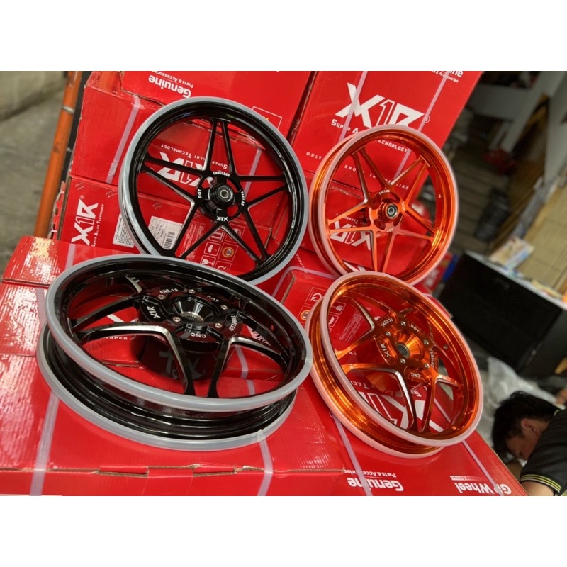 Mâm đúc CNC ngôi sao 566 gắn vario 150/click