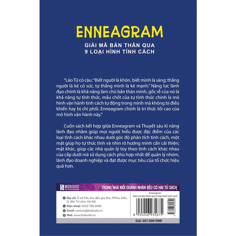 Sách - Ennegram: Giải mã bản thân qua 9 loại hình tính cách