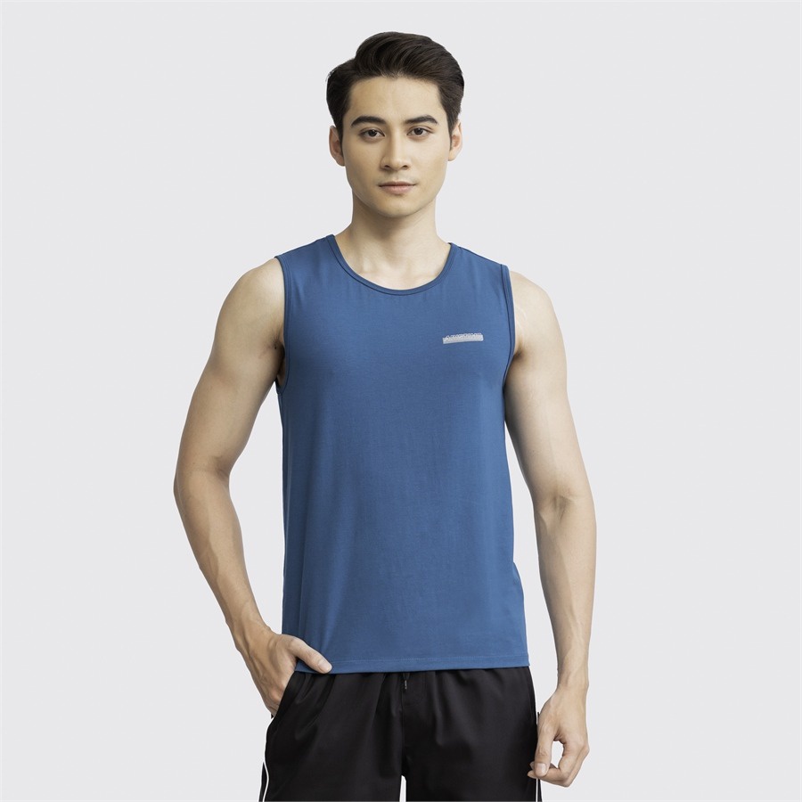 Áo tank top basic ARISTINO thiết kế 4 màu khỏe khoắn,  chất liệu  mềm nhẹ, thấm hút mồ hôi -  ATT003S3