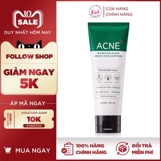 Sữa Rửa Mặt Ngừa Mụn Some By Mi AHA-BHA-PHA 30 Days Miracle Acne 100ml