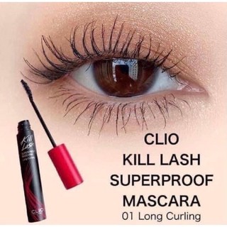 Mascara Clio Kill Lash Superproof Chuốt Mi 7g