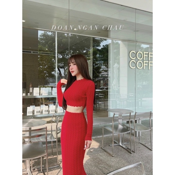 ❤️‍🔥🌃Set Thun Len Chaungan Clothing Body Maxi Dài Tay