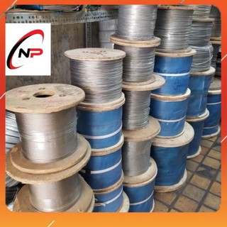 Cáp inox 304 xịn 4mm 5mm 6mm