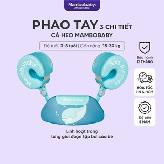  Phao tay cho bé Mambobaby phao tập bơi đồ chơi vận động cho bé từ 3 4 5 6 7 8 tuổi 