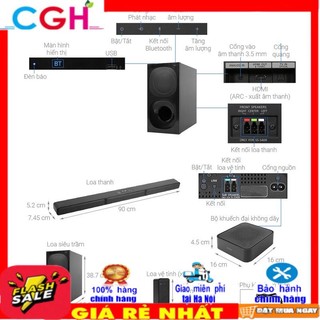 [Mã ELCE5T giảm 6% đơn 5000K] Dàn âm thanh Sony HT-S40R