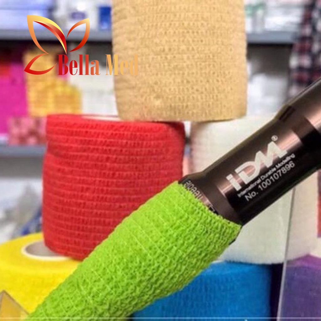 Băng dính vải, băng quấn máy phun xăm chống trơn trượt chuyên dụng