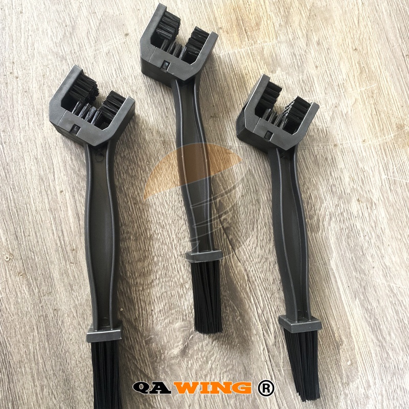 Chổi Cọ Xích – Bàn Chải Sên 3 Chiều Cho xe MOTO - QAWING