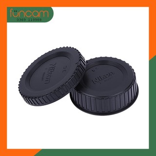 Bộ nắp body và cap đuôi lens nikon f mount