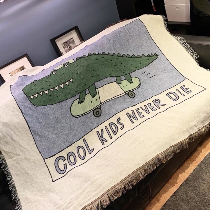 Thảm Decor Vintage Cool Kids Never Die