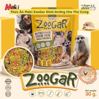  Thức ăn Maki Zoogar dinh dưỡng dành cho sóc bay úc ,sugar glider nhím,chồn,khỉ marmoset,... đầy đủ hạt toàn diện và tốt 