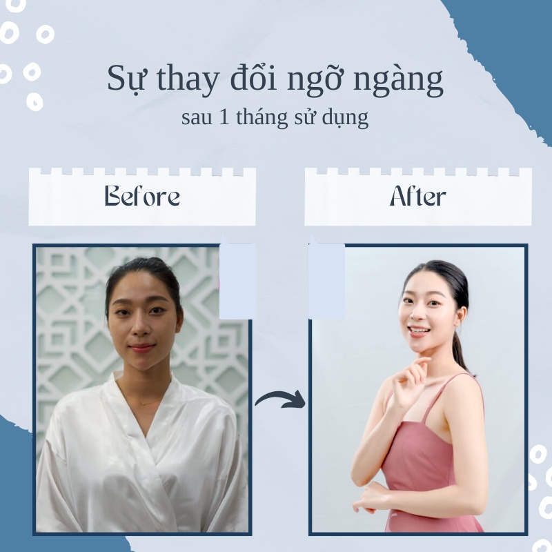 Viên uống trắng da glutathione colagen 2500mg hộp 30 viên da trắng bật tông tức thì