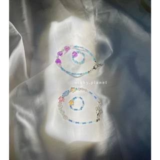 [Hàng tặng không bán] Set vòng nhẫn Lilac x Wishy Ring Bracelet