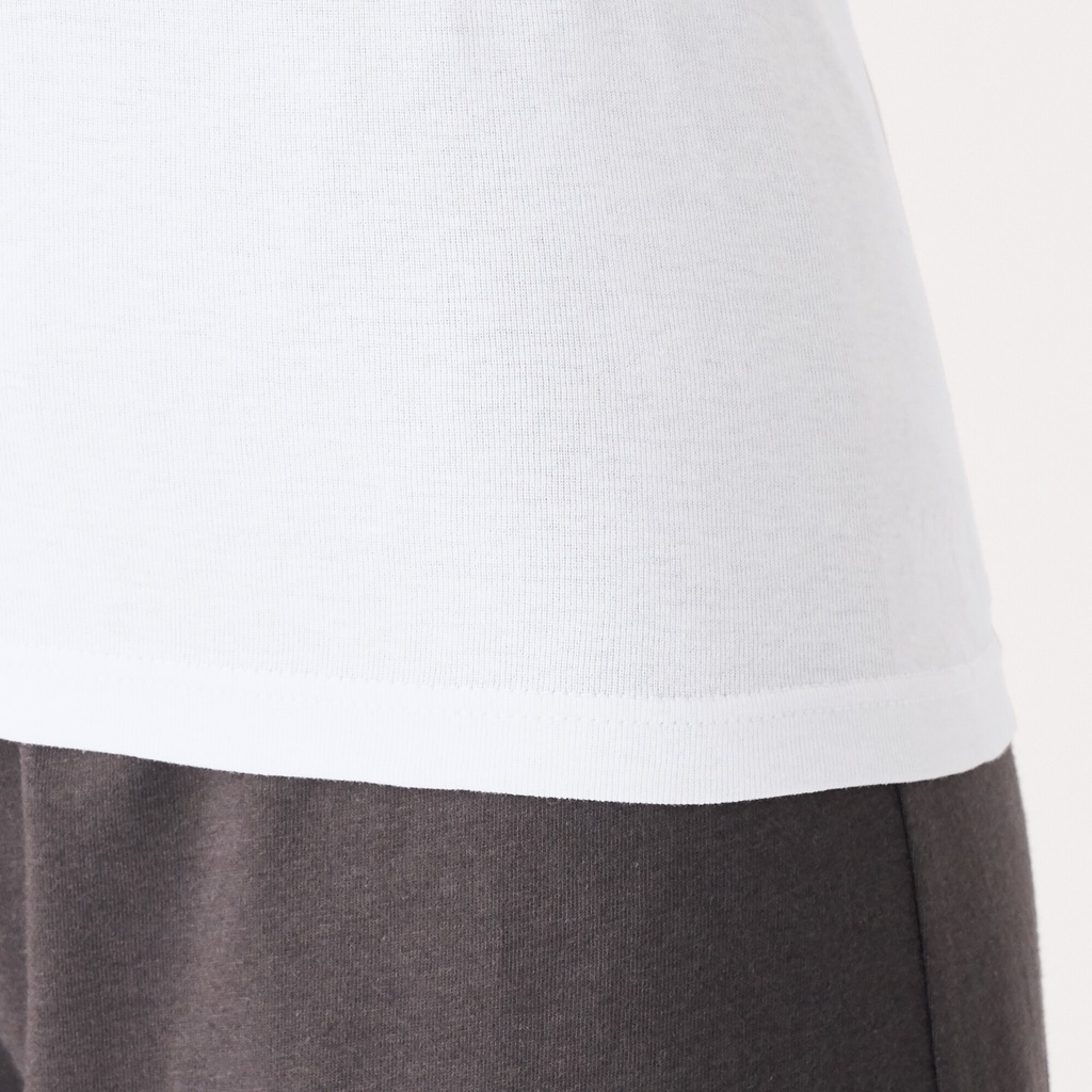 MUJI ÁO BA LỖ CÓ MIẾNG THẤM MỒ HÔI NỮ SIZE L TRẮNG