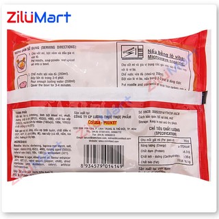 Mì chay Miliket (thùng 30 gói) loại 70g