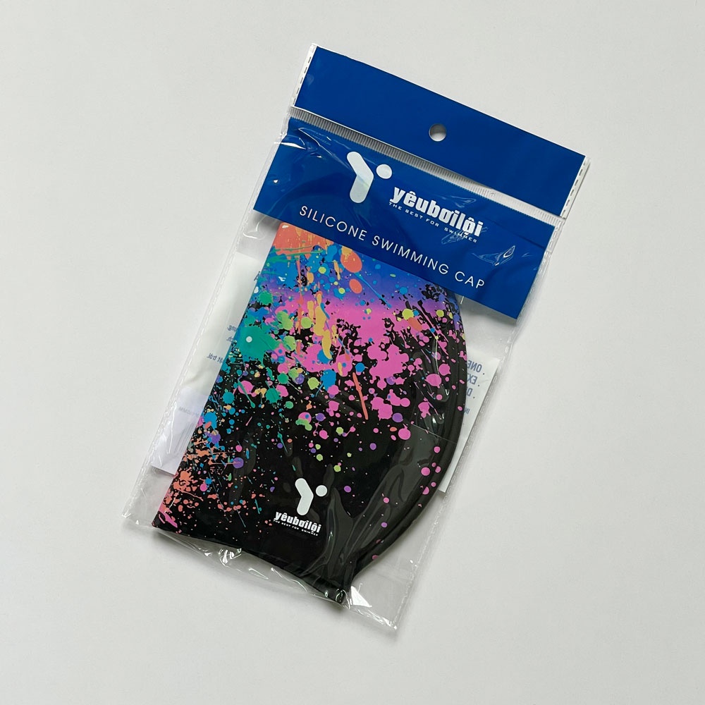 Mũ Bơi Silicone YBL2301 Spray Colors