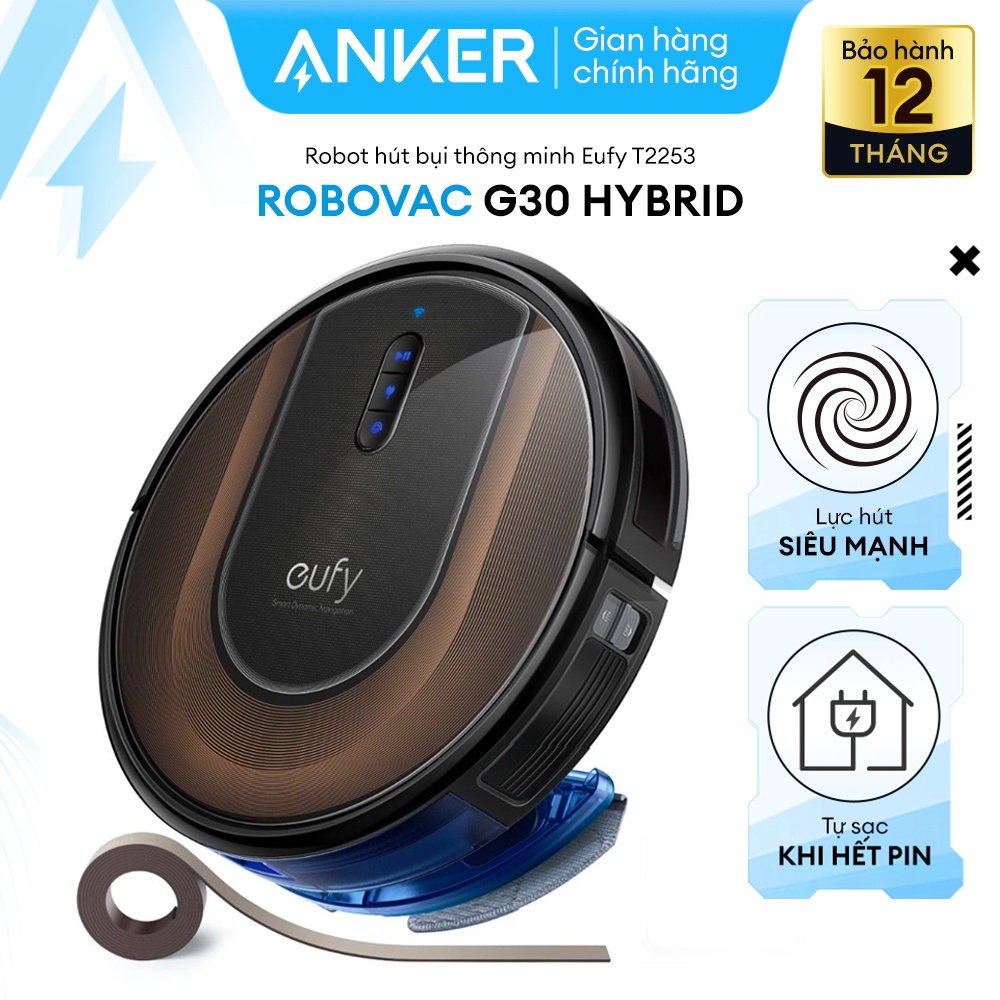 Máy Hút Bụi Eufy RoboVac G30 Hybrid (by Anker) - T2253