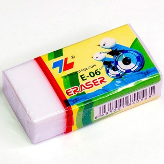 Gôm tẩy xoá bút chì e05/e06 thiên long chính hãng