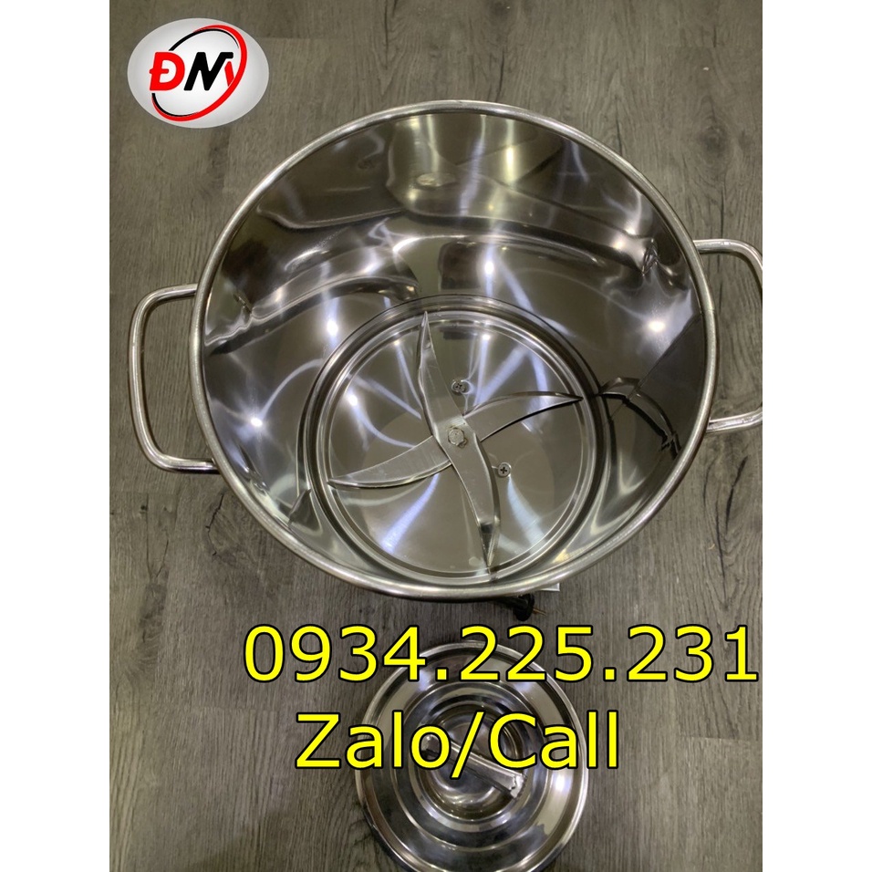 Máy xay rau má, xay lá dứa, xay lá thơm loại khung chữ A inox, đường kính nồi 25cm - công suất 1100W