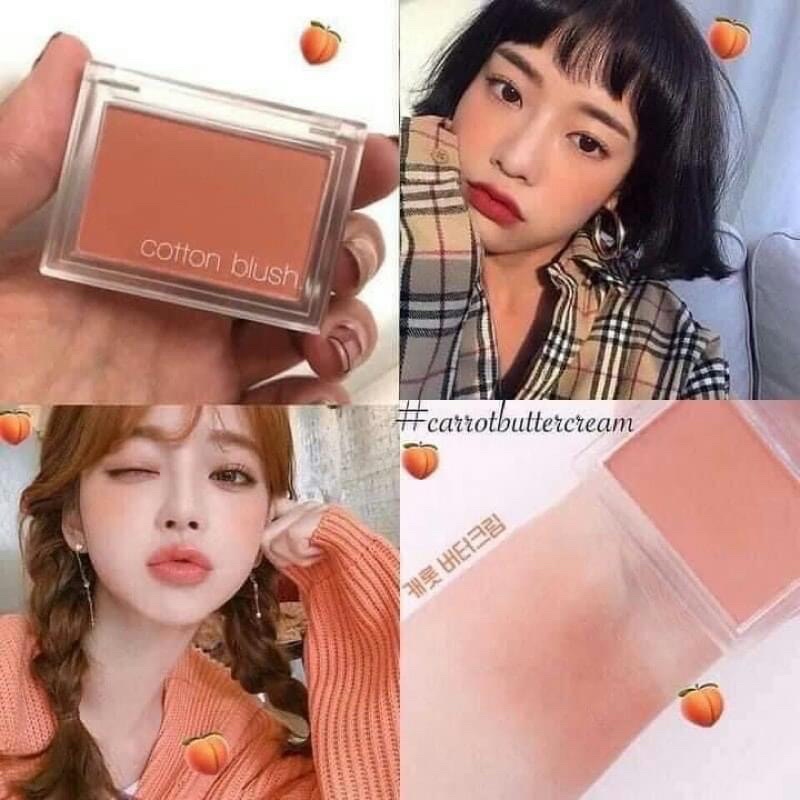 PHẤN MÁ MISSHA COTTON BLUSH CARROT BUTTER CREAM