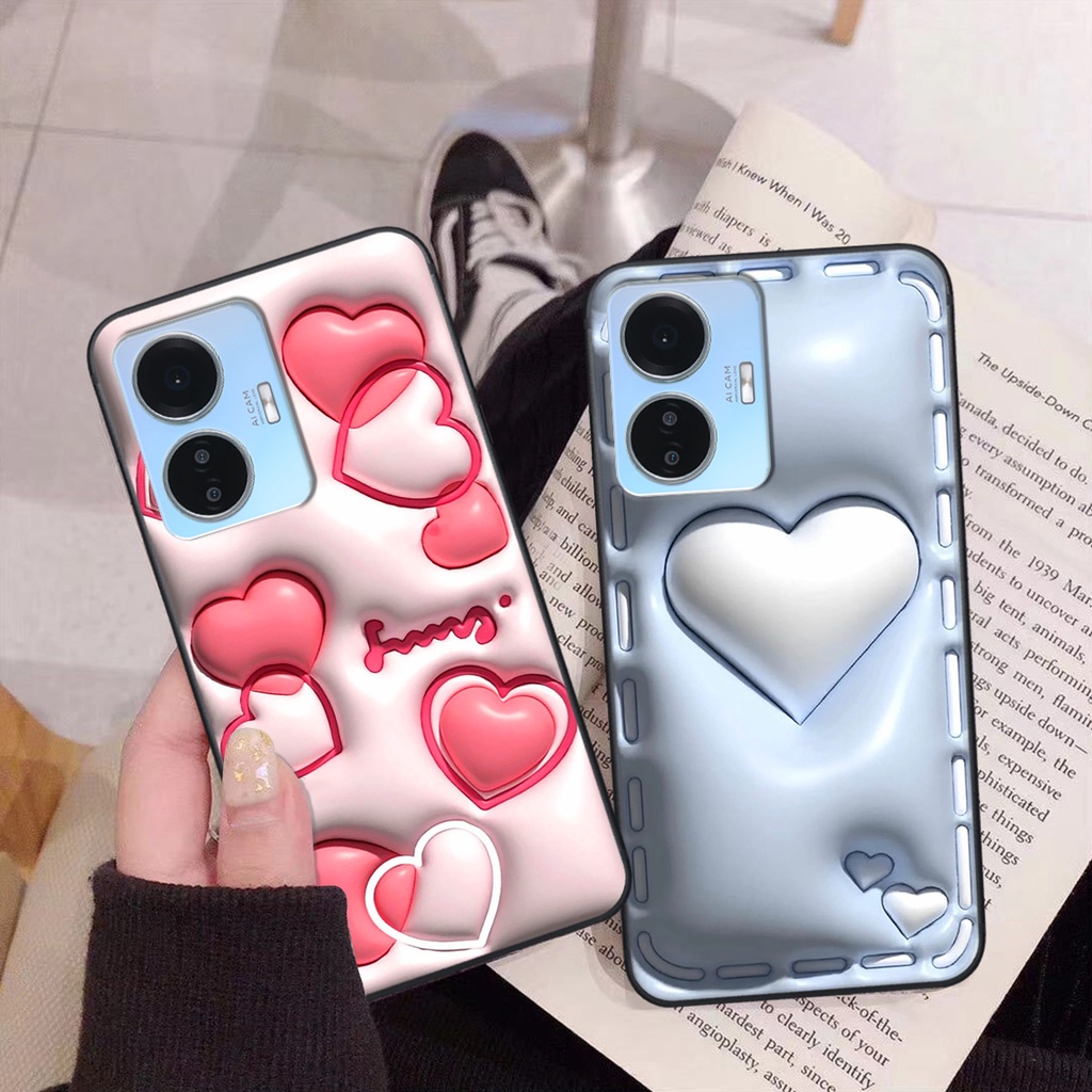 Ốp Vivo Y55 2022 in phẳng hiệu ứng 3D giả nổi siêu thật, cực xinh, cá tính