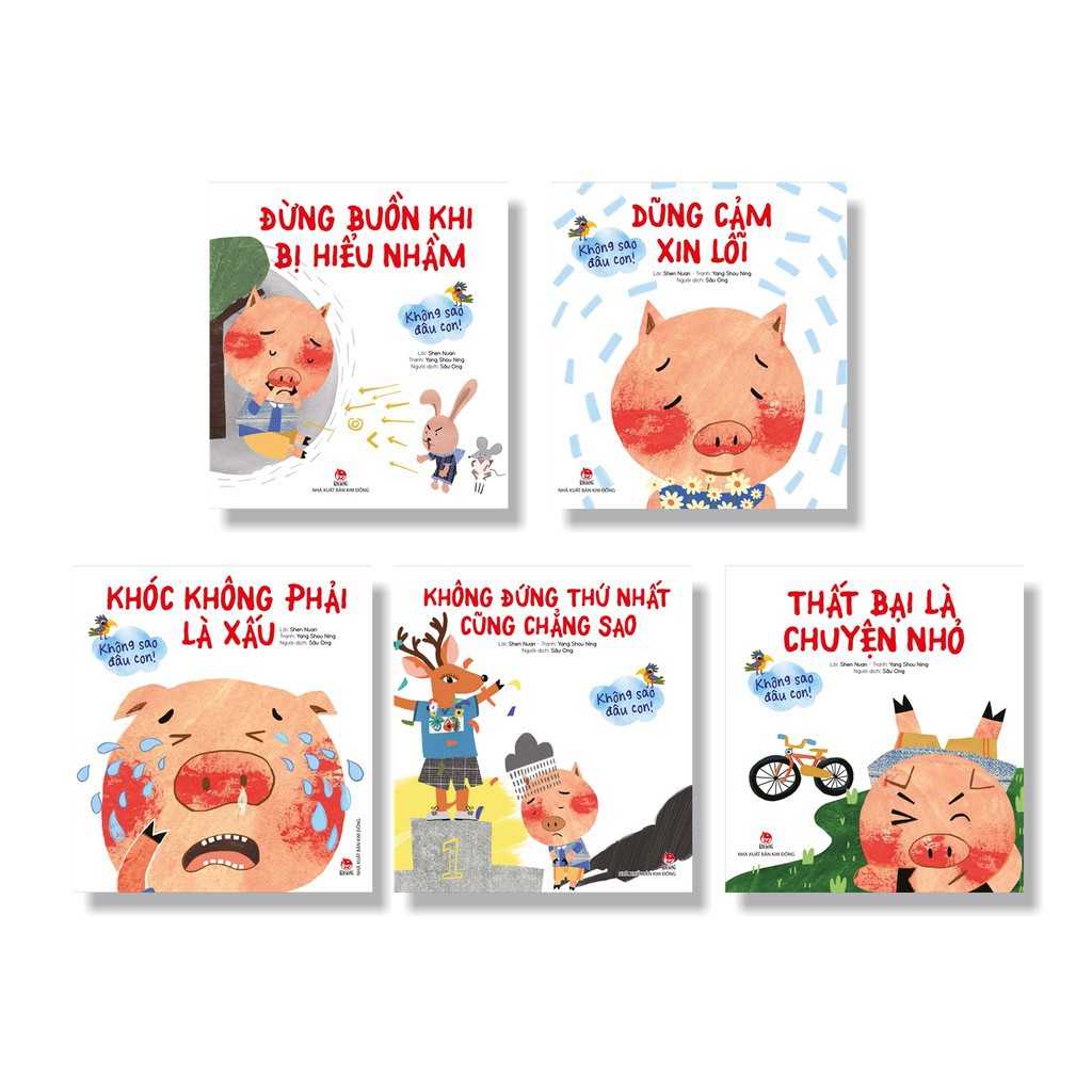 Sách - Combo Không Sao Đâu Con!