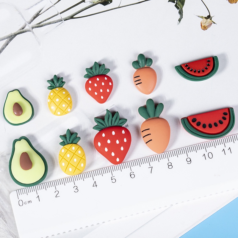 Hoạt Hình Miếng Dán Trang Trí Điện Thoại Hình Trái Cây diy