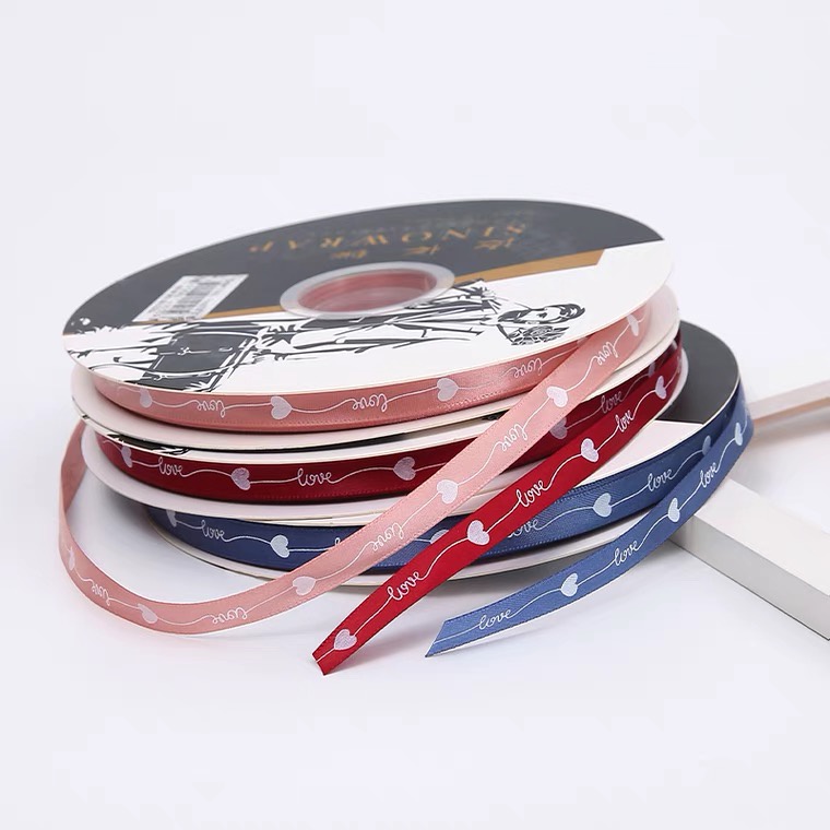 Ruy băng in chữ loại 1cm