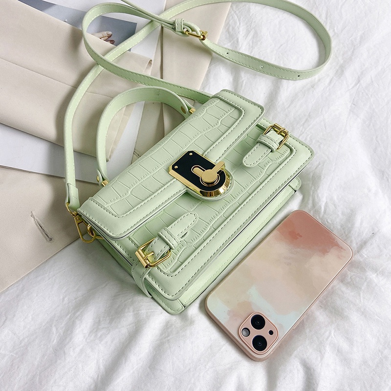 Túi Đeo Chéo Da pu Hình Vuông Cỡ Nhỏ Thời Trang Cho Nữ