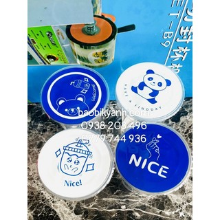 Cuộn màng ép ly nhựa, keo dán miệng ly mẫu xinh