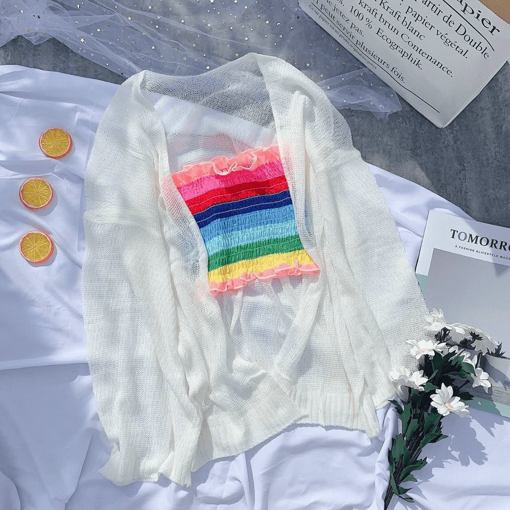 Áo Croptop Nữ Kiểu Ống Nhún Thun Phong Cách Trẻ Trung Năng Động NEW UNISEX