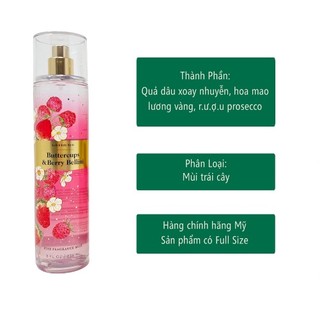 ✨ Xịt thơm Body Mist 𝐁𝐚𝐭𝐡 𝐚𝐧𝐝 𝐁𝐨𝐝𝐲 𝐖𝐨𝐫𝐤𝐬 𝐁𝐮𝐭𝐭𝐞𝐫𝐜𝐮𝐩𝐬 𝐚𝐧𝐝 𝐁𝐞𝐫𝐫𝐲 𝐁𝐞𝐥𝐥𝐢𝐧𝐢