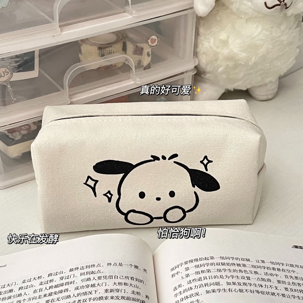Hộp Đựng Bút Hình Gấu / Dâu Tây Dễ Thương Cho Học Sinh