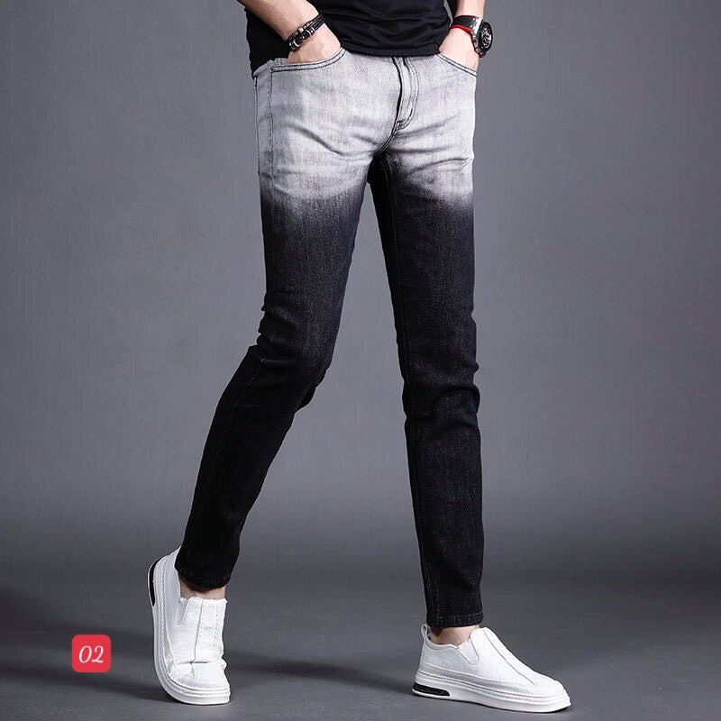 Quần jean nam co giãn, quần bò nam rách nhiều màu thời trang anhkhoi68_shop ms36