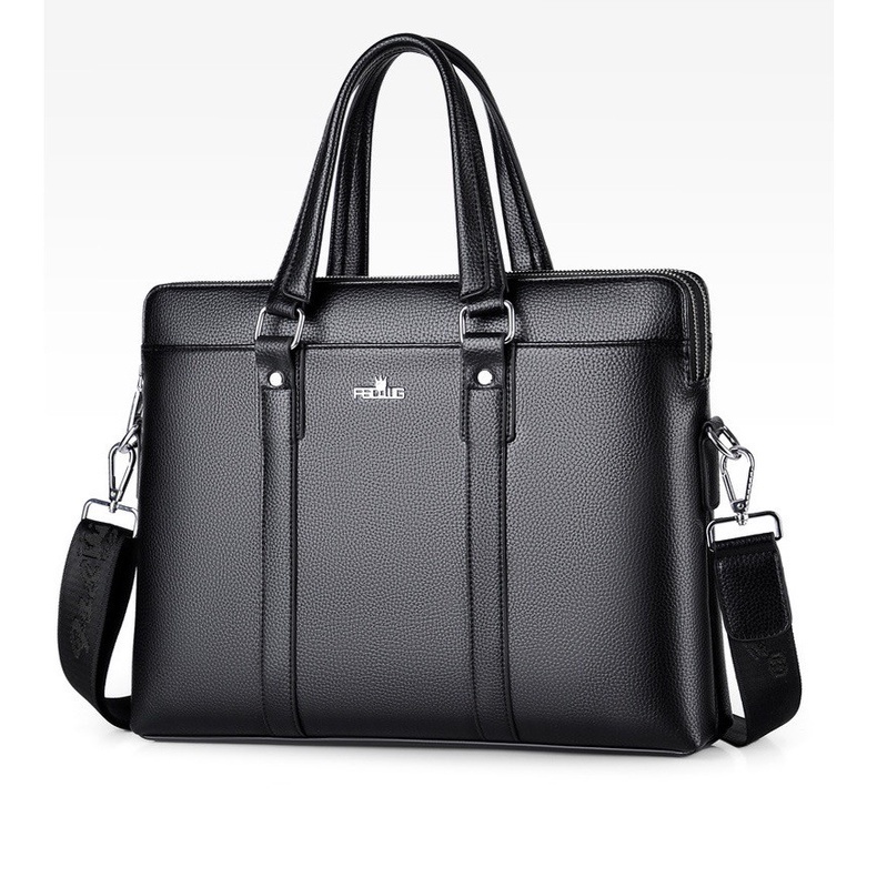 HÀNG NHẬP Túi xách nam đi công tác CHICHI FASHION CDN84 DA CAO CẤP ĐỰNG LAPTOP 15 INCH (Loại 1)