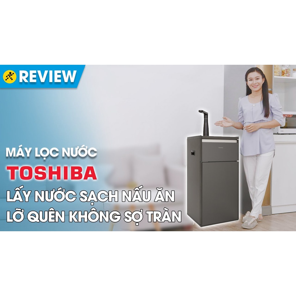 Máy lọc nước RO Toshiba TWP-N1843SV 3 lõi - HÀNG CHÍNH HÃNG