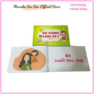 Học liệu Bé đang làm gì