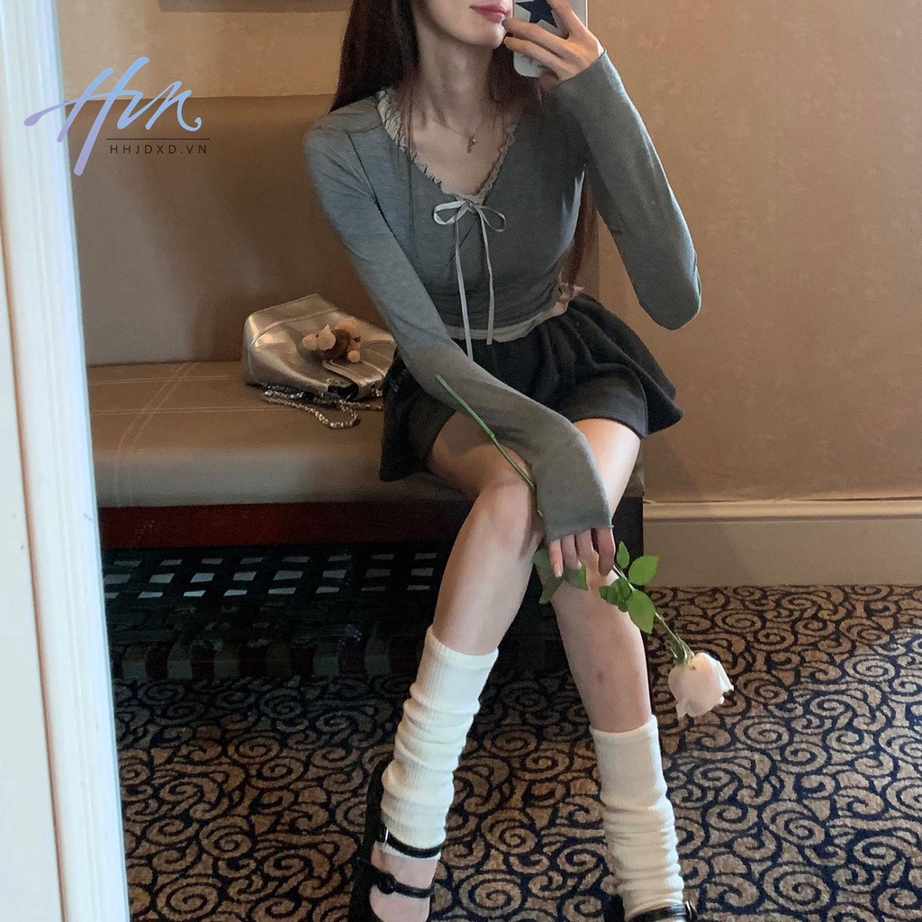 Váy chữ A mỏng và phù hợp với tất cả phụ nữ váy loe mùa xuân quần váy cạp cao