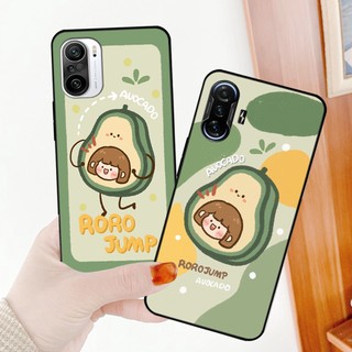 Ốp lưng Xiaomi Redmi K40 / K40 Pro / K40 Gaming in hình rorojump trái bơ, lucky duck cute dễ thương