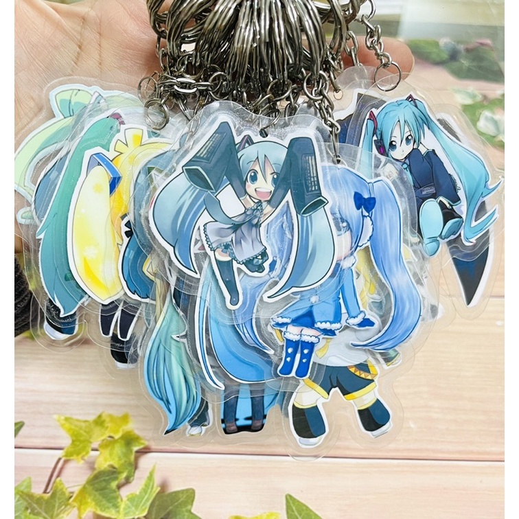 Móc khoá Hatsune Miku 3 móc khác nhau /Móc treo Miku