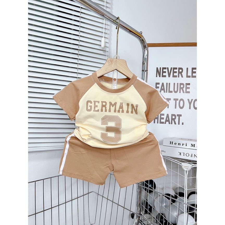 Bộ cộc tay cotton cho bé trai, siêu mát, chất cotton siêu xịn