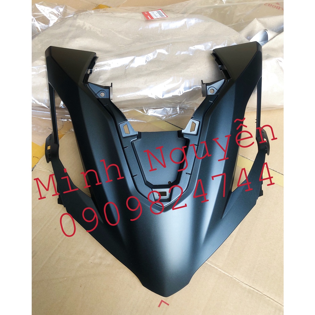 Mặt nạ lớn VARIO 160/ CLICK 160 MÀU ĐEN NHÁM CHÍNH HÃNG HONDA
