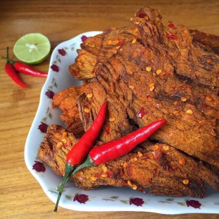 Khô Bò Mềm Miếng Lớn