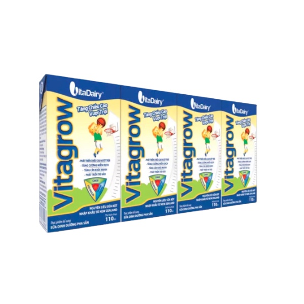 Sữa bột pha sẵn Vita Grow 110ml ( thùng 48 hộp ) - VitaDairy
