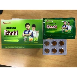 Kẹo ngậm ho Ích Nhi vỉ 6 viên