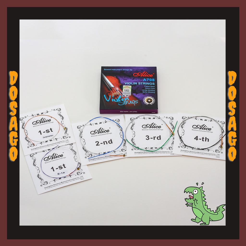 Chính hãng - Dây đàn Alice A708 dành cho đàn Violin cao cấp