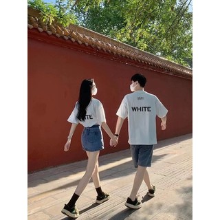 [ ORDER CHINA ] ÁO ĐÔI BLACK WHITE