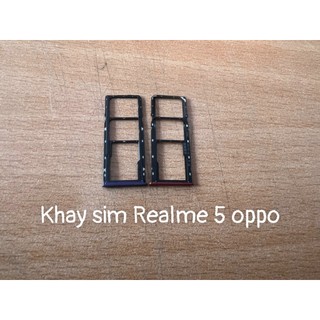 Khay sim realme 5 oppo